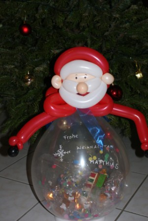 Weihnachts-Geschenkballon Frankfurt